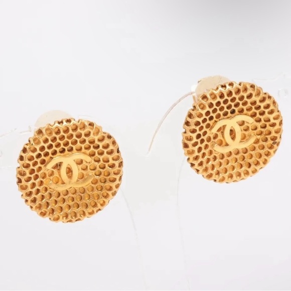 🔥Chanel Authentic Vintage Earrings  1996 Circa 🔥 - Picture 3 of 5